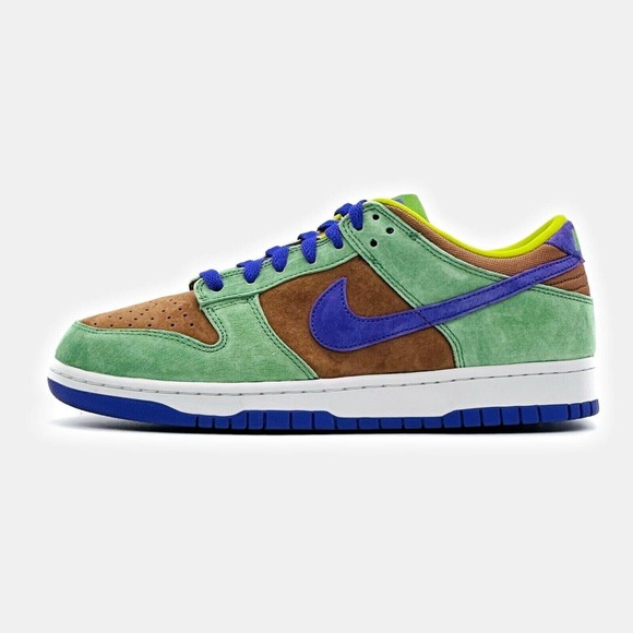 Nike Dunk Low Veneer Duckling Pack Autumn Green Deep Purple Brown